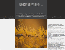 Tablet Screenshot of legnamilarese.com